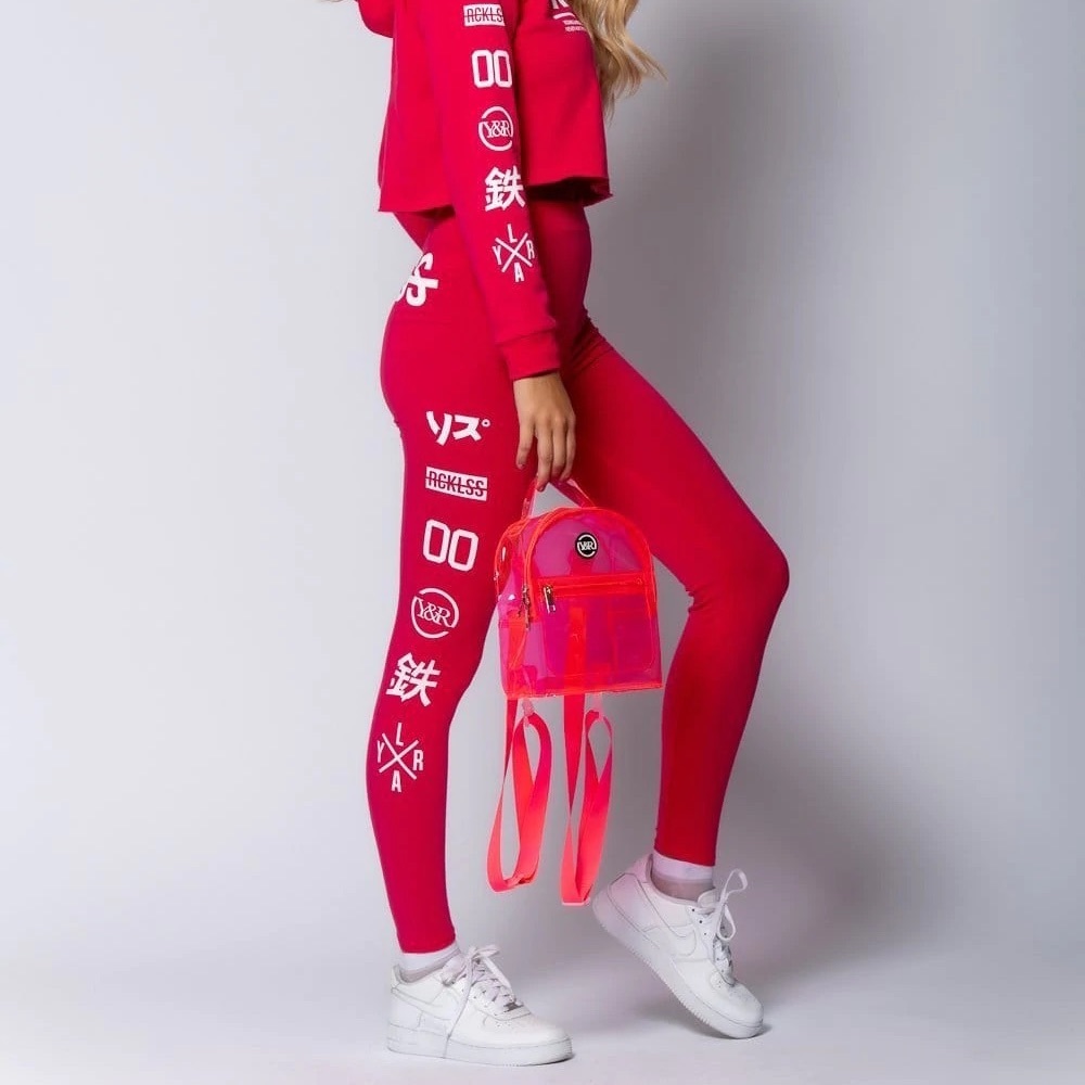 Y&R Young and Reckless Medium Pink Leggings